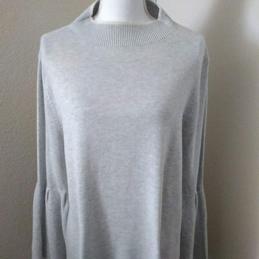 Style & Co Pullover Bell Sleeve Sweater